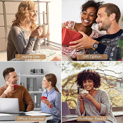 Miniatura 9 de Gevi Máquinas de café expreso semiautomáticas de 20 bares, máquina de espresso profesional con espumador de leche, máquina de expresiones de acero