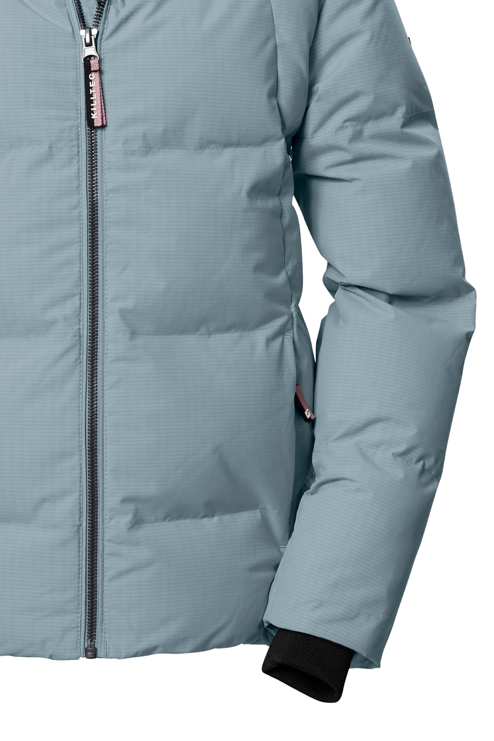 Killtec Mädchen Kow 357 Grls Qltd Jckt Steppjacke/Winterjacke mit Kapuze