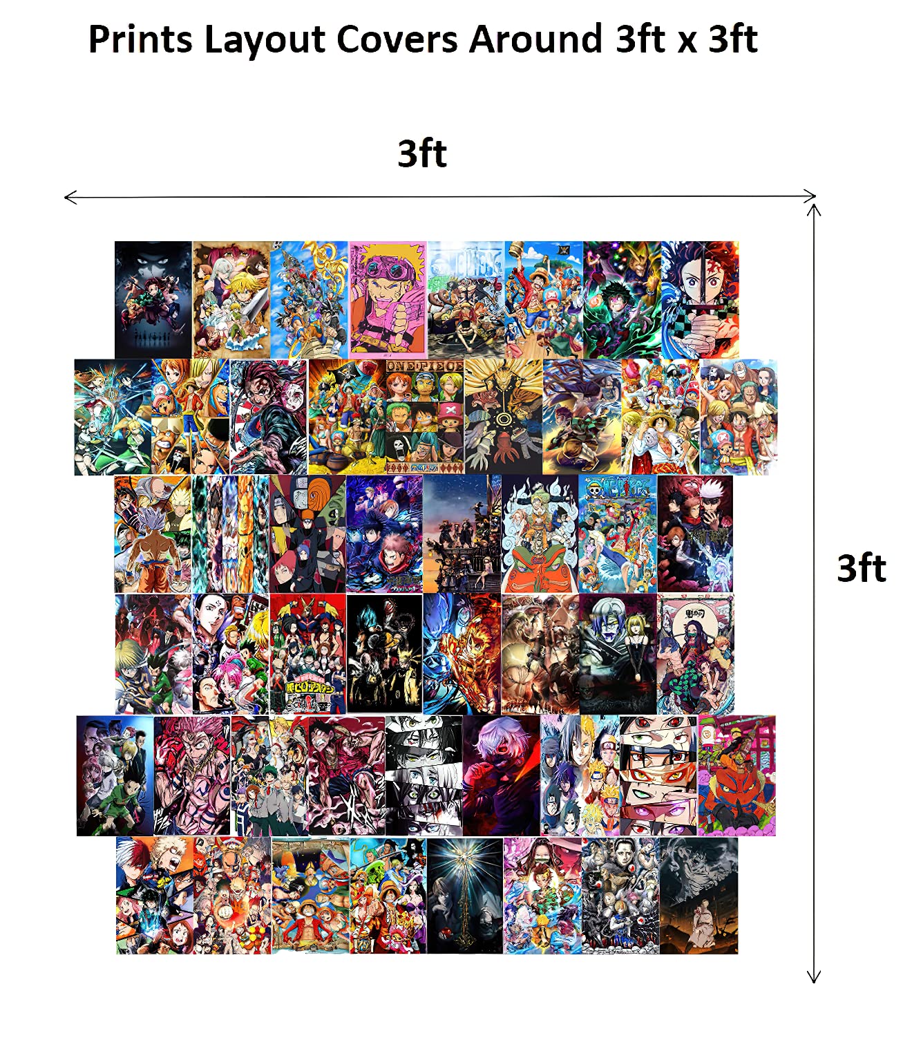 Amazon.co.jp: LINYANJUN アニメ 壁コラージュ ポストカード