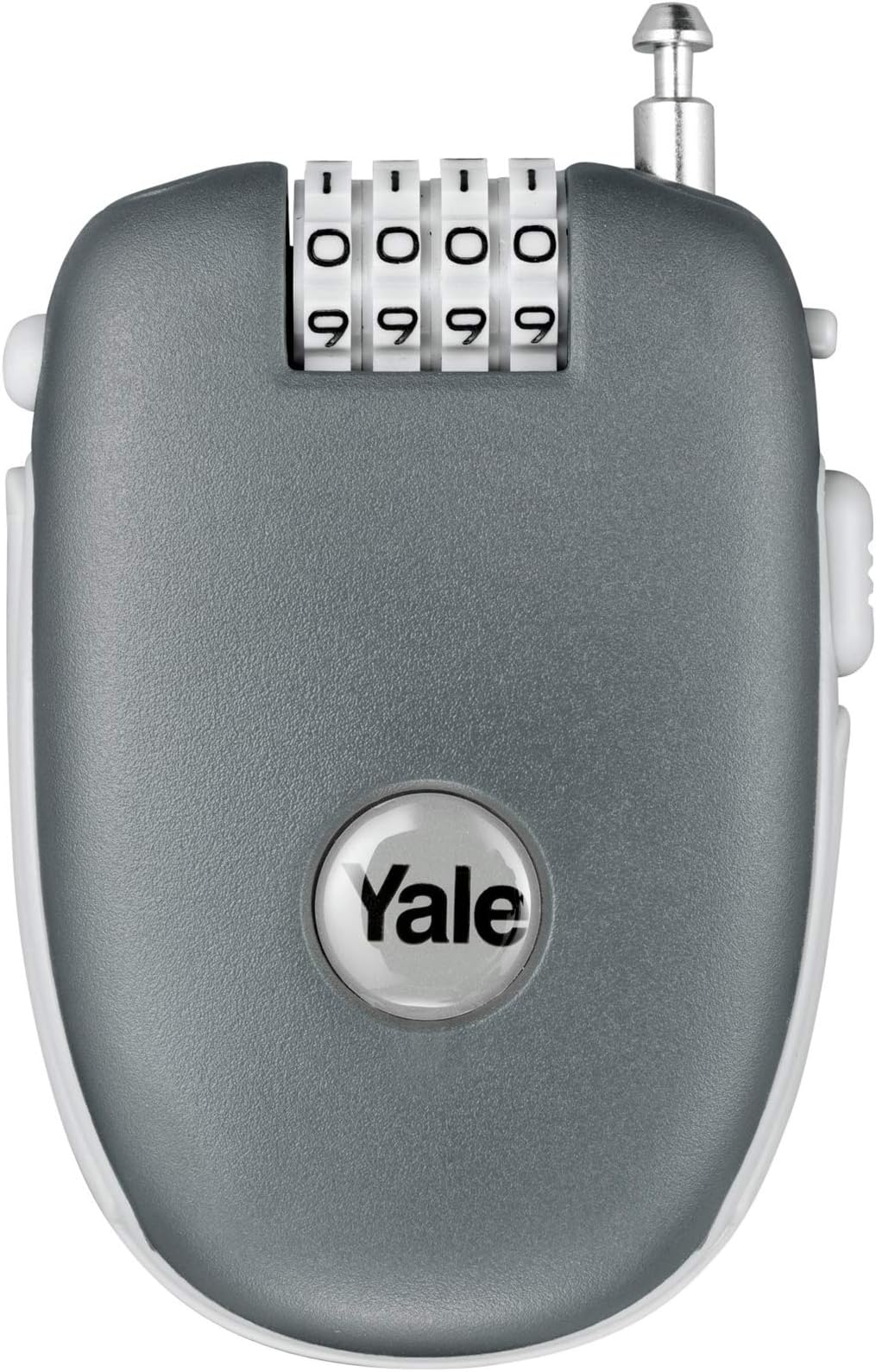 Yale Retractable Tough 90cm Durable Cable 4 Digit Combination Secure Luggage Lock