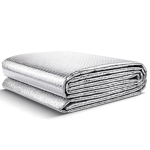 Reflective Window Insulation Foil, Double Side Aluminum Foil Bubble Insulation