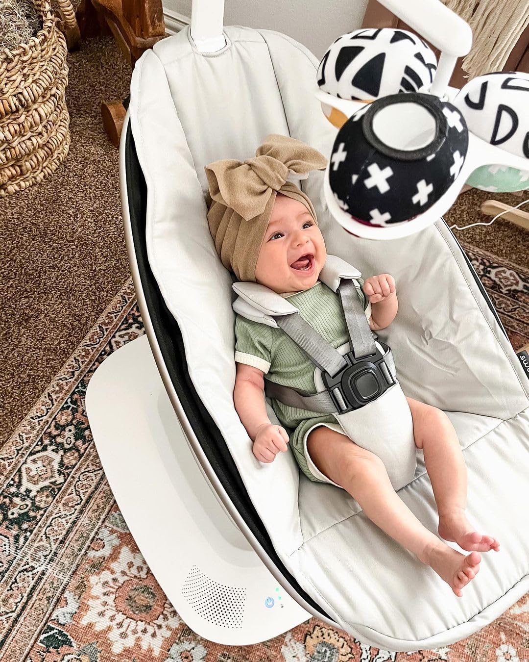 Amazon | 4moms 【日本正規品】バウンサー 新生児 ママルー マルチ 