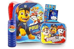 Paw Patrol Backpack with Lunch Box: The Ultimate Back-to-School Bundle for Paw Patrol Fans