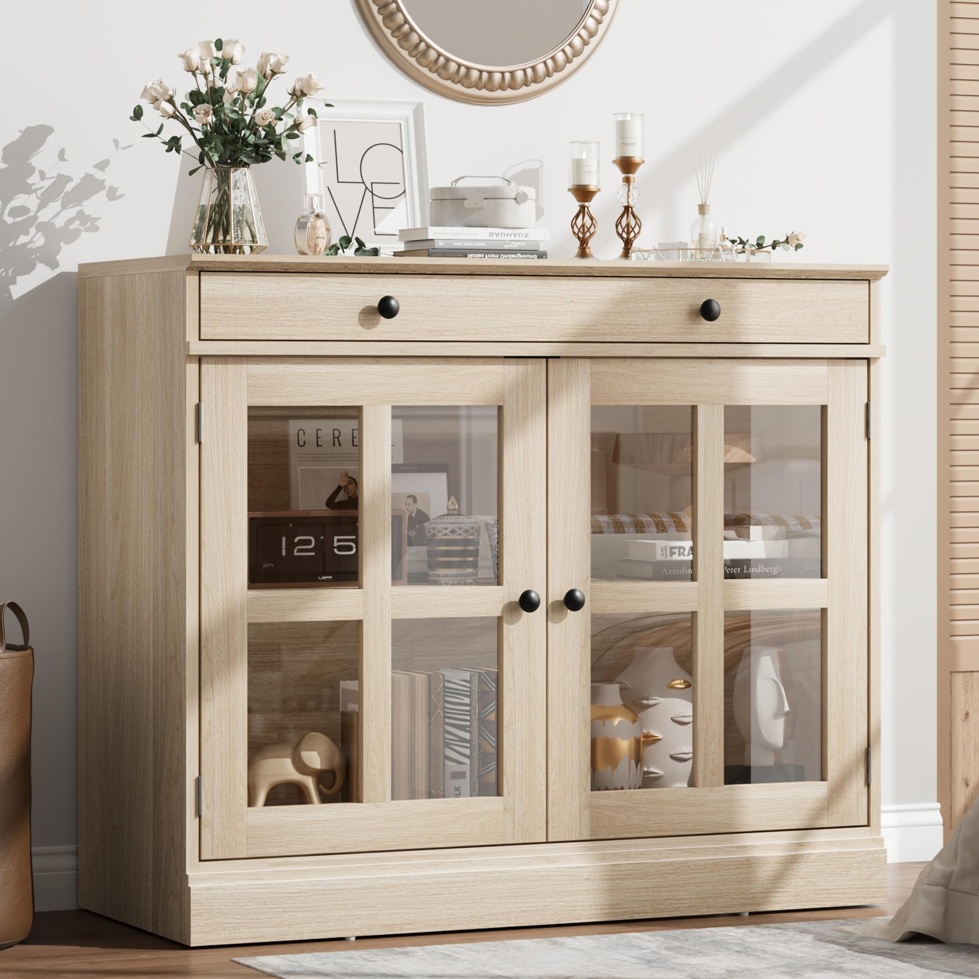 GarveeHome Sideboard Buffet Cabinet