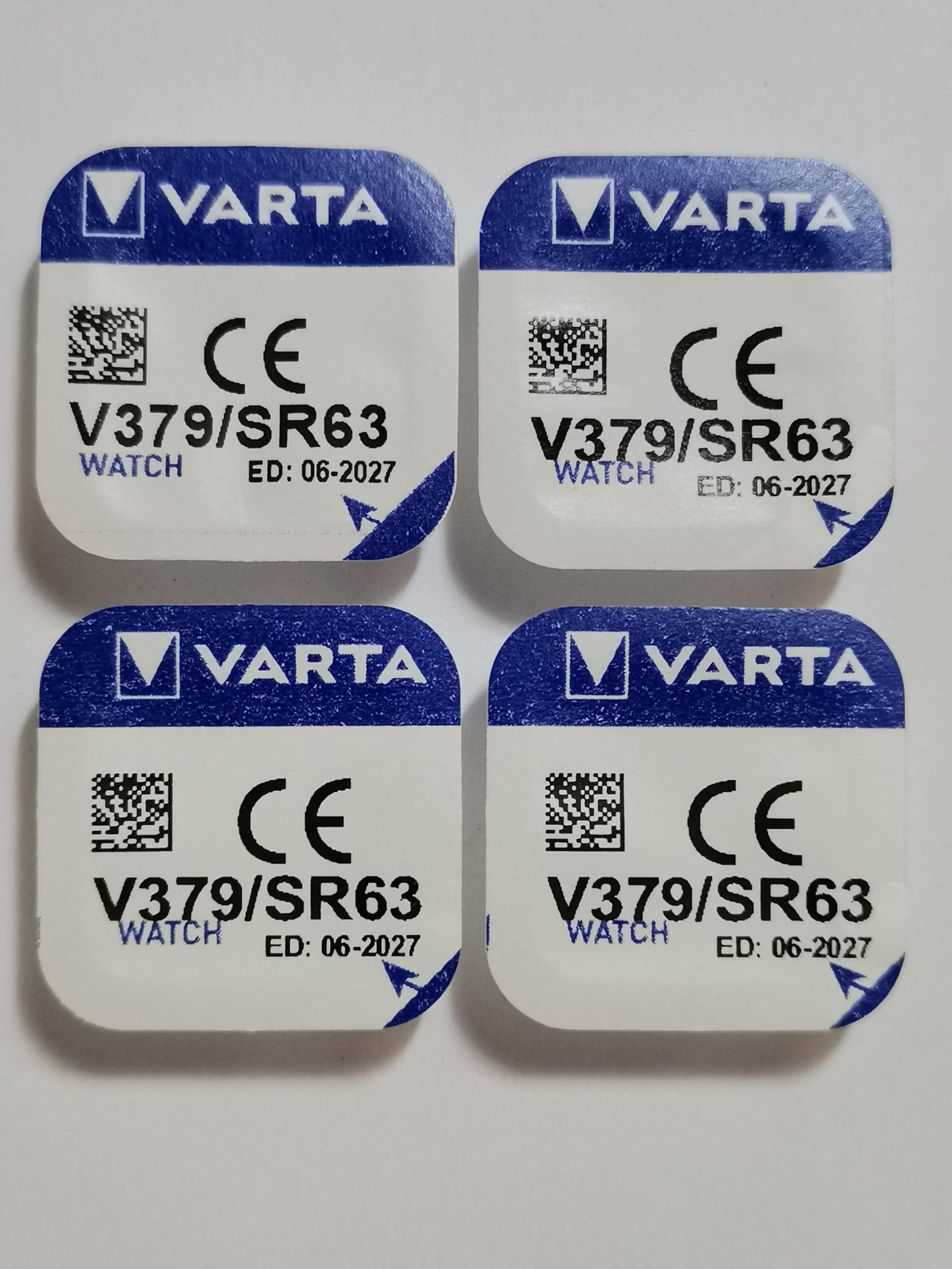 Varta Watch V379 SR63 1,55 V Batteria Per Orologio 15mAh (1