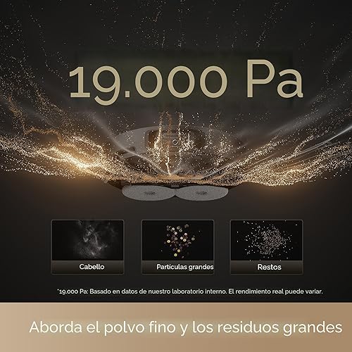 Miniatura 2 de DREAME L40s Ultra Robot Aspiradora y Fregona, Auto-Vaciado, Auto-Limpieza de la Fregona, Succión de 1,900 Pa, DuoBrush 100% Anti-enredos, Fregonas