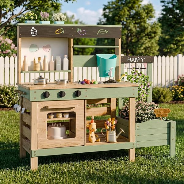 Outdoor Mud Kitchen for Kids - 2