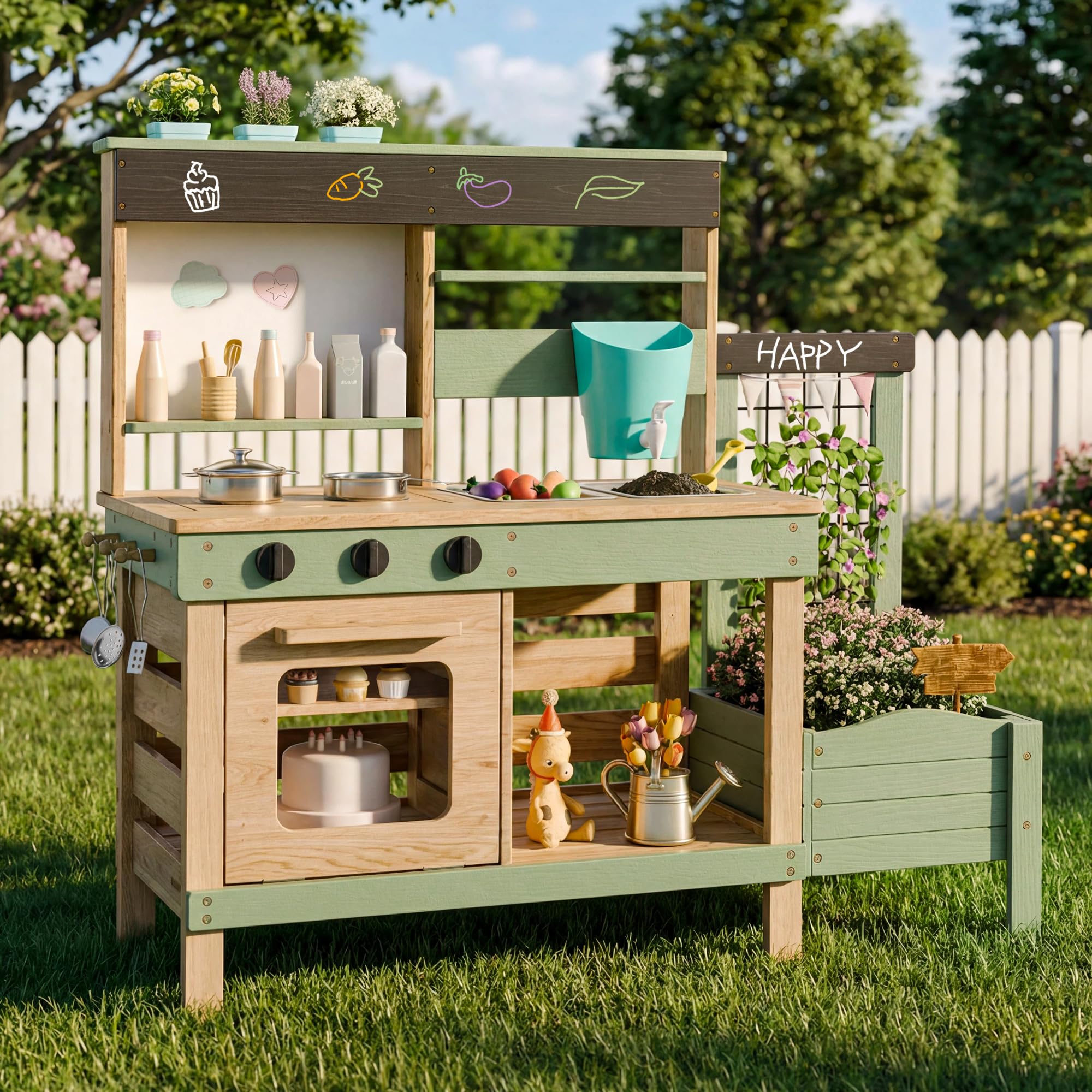 Outdoor Mud Kitchen for Kids — view 2
