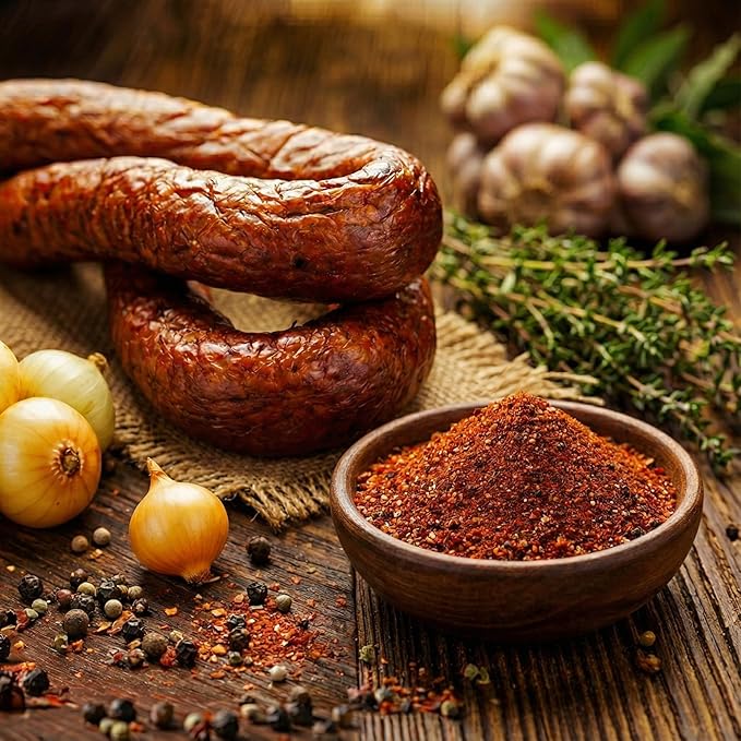 Mezcla para Salchicha Dobesh con Curado - Sazona hasta 50 Lbs de Carne - 32 oz miniatura 5