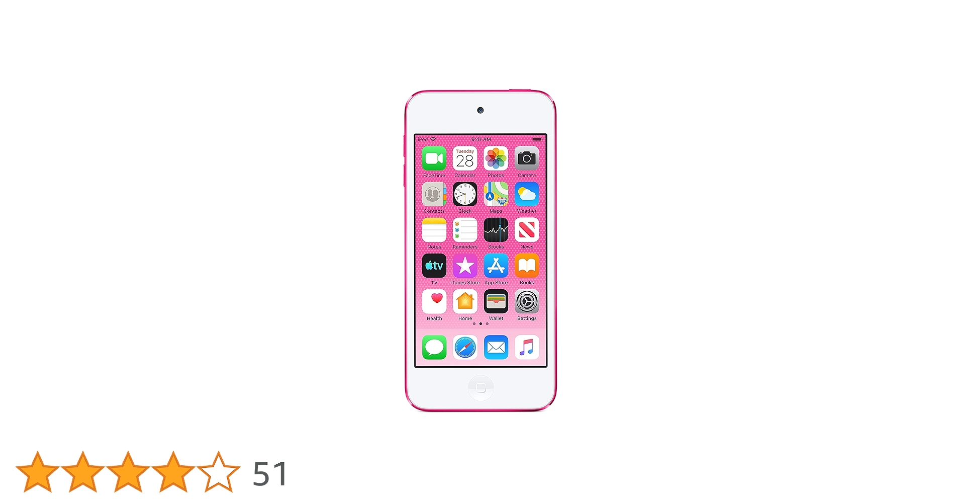 [新品未開封]iPod touch 第7世代 256GB ピンク iPod touch 【第7世代 2019年モデル】 256GB ピンク MVJ82J/A｜の通販