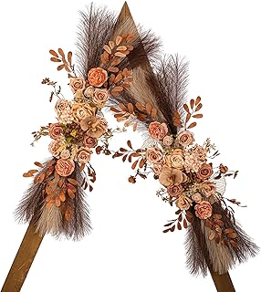 Wedding Arch Flowers, Artificial Flowers for Decoration, Large Flower Sw...