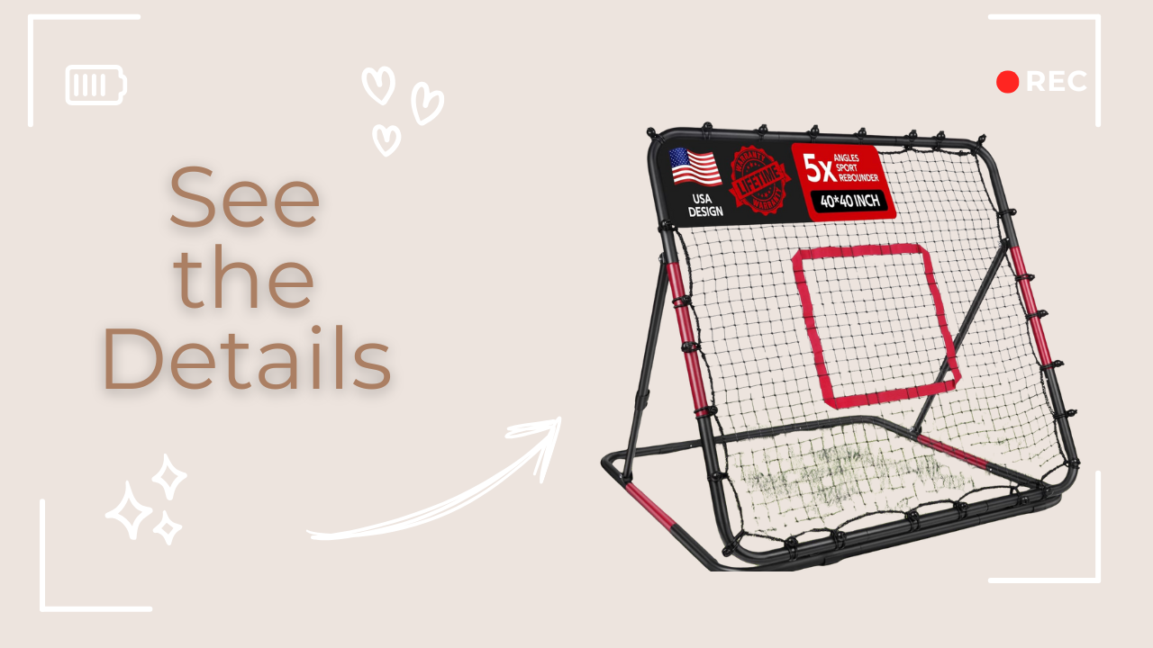 Watch Rebounder net great for many sports! on Amazon Live