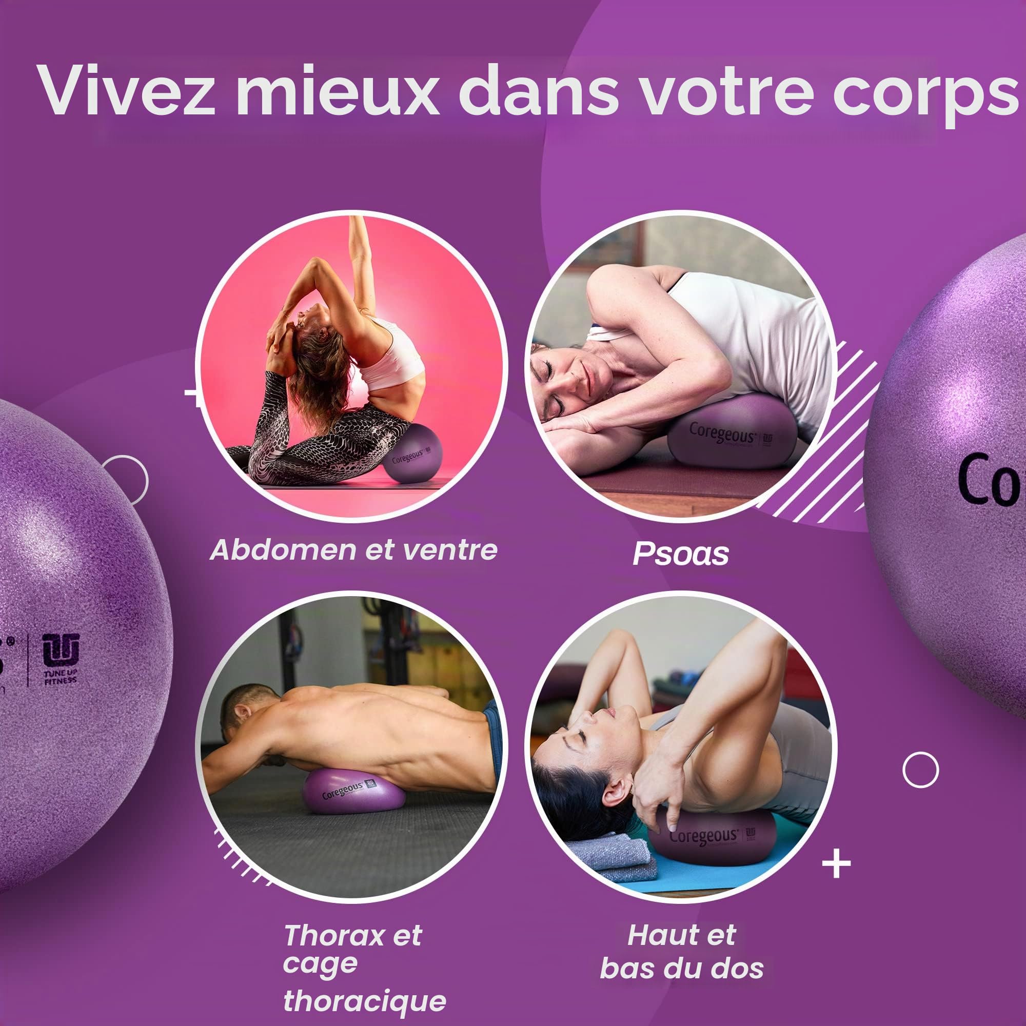 Balle de yoga Tune Up Core