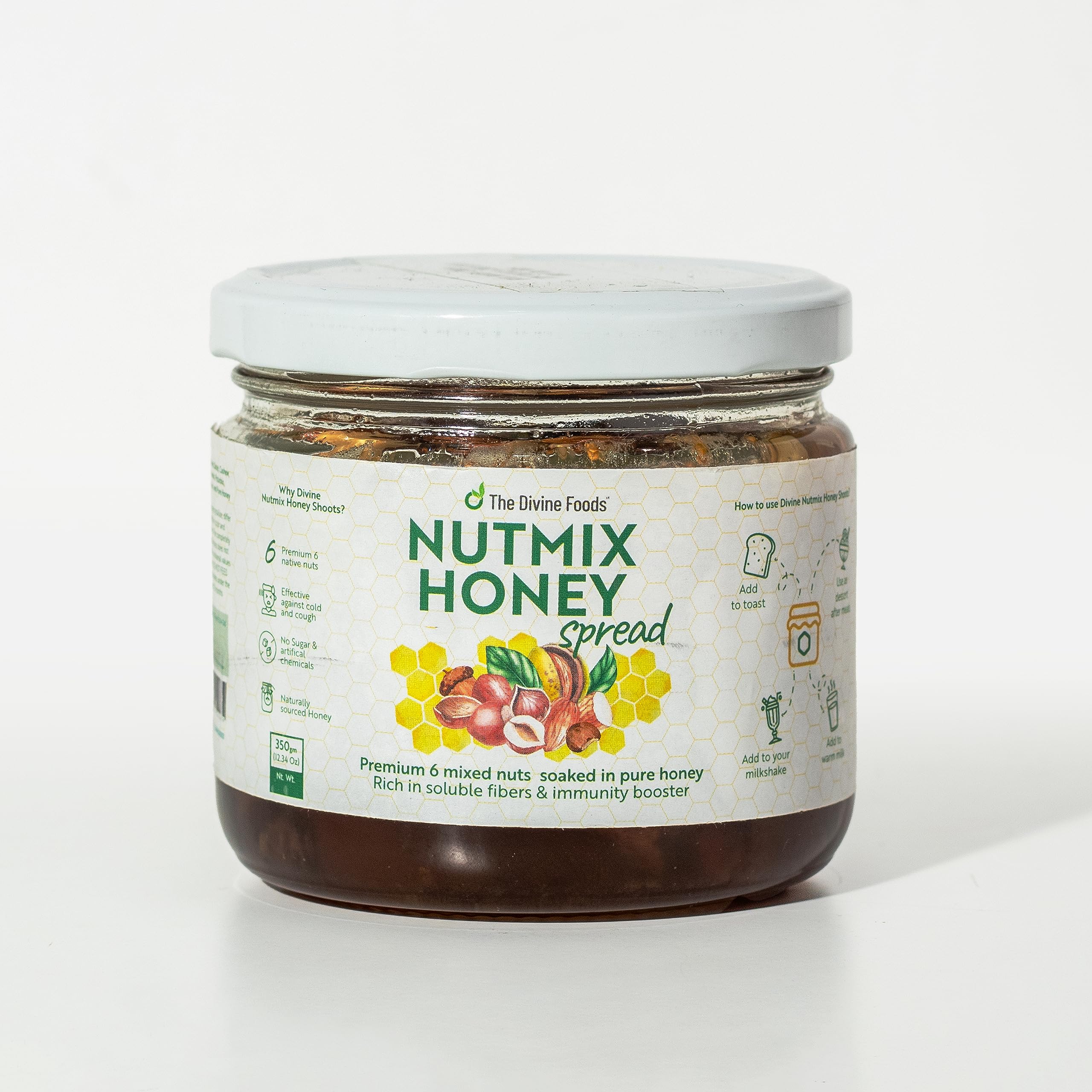 "The Divine Foods Nutmix Honey Treats - Natural Remedy for Cold and Cough"