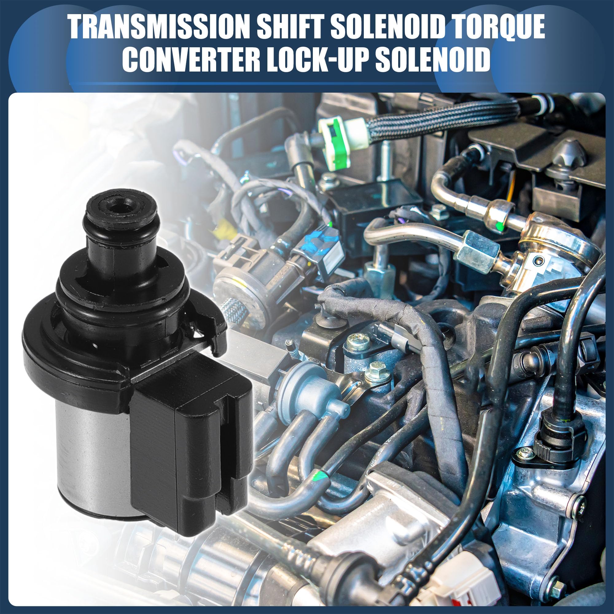Motoforti Getriebeschaltsolenoid Für Subaru Outback 10-17 1 Stück | Kunststoff, Metall, Schwarz, 4,8x3,6x2,8 cm, OE 31706AA030, Für Subaru Impreza 2012-2016, Für Subaru Legacy 2010-2017