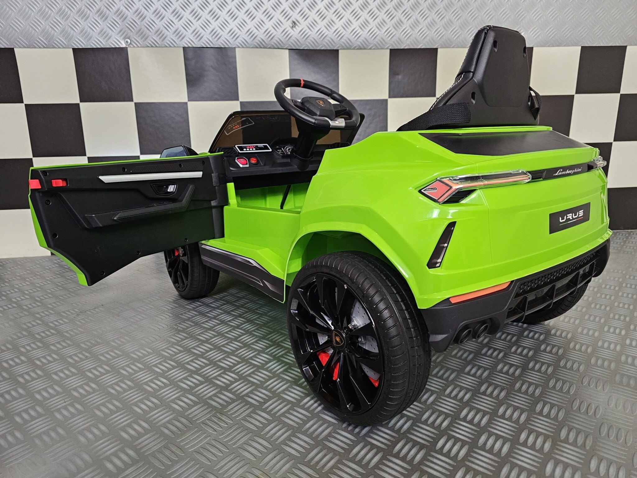 Lamborghini Urus 12 V Verde RC Parental, Bambini da 1 a 5 anni