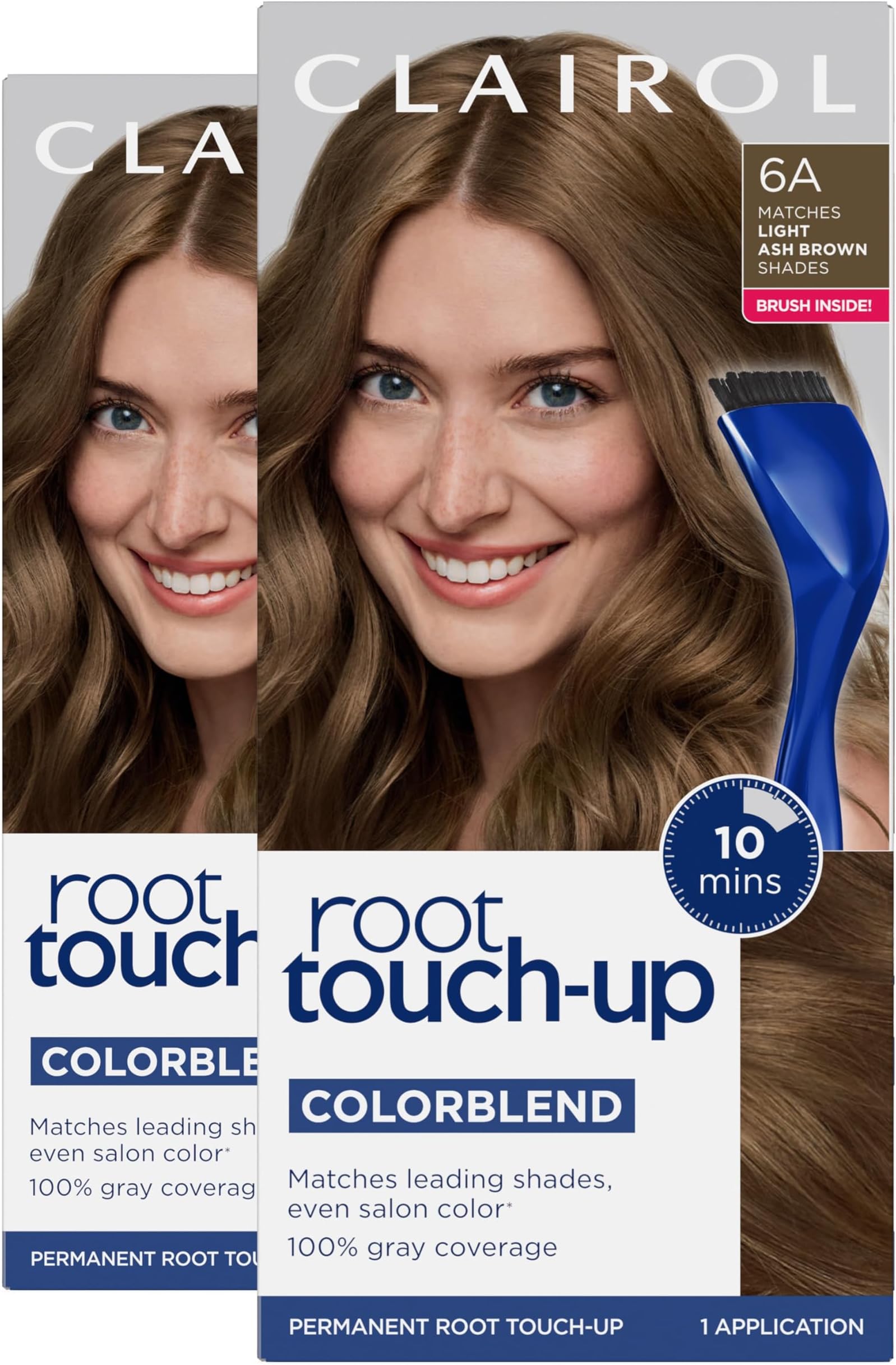 Clairol Nice 'n Easy Root Touch-Up 6A Light Ash Brown by Clairol