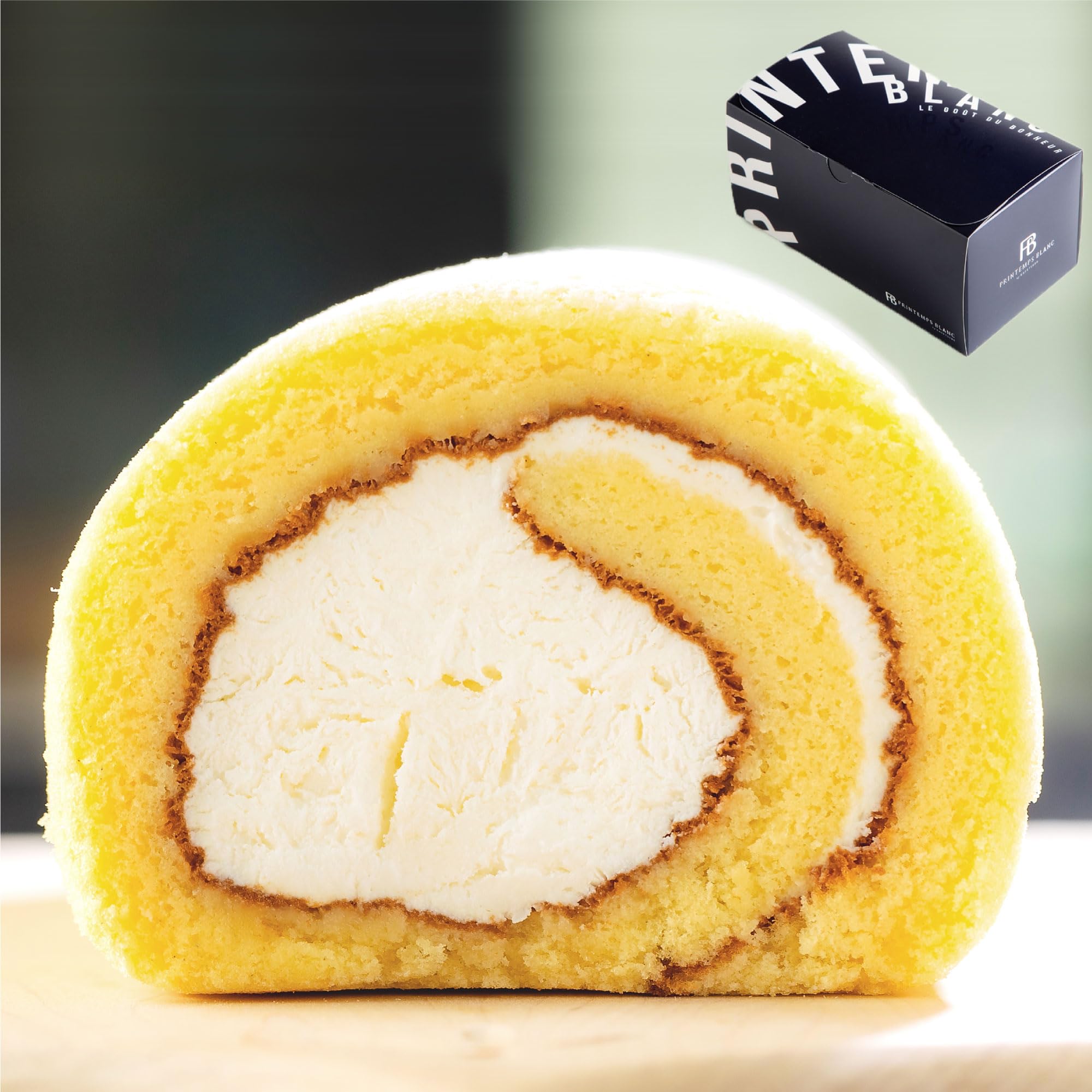 Amazon.co.jp: プランタンブランby花月堂 豆乳ロール ケーキ 冷凍 長さ