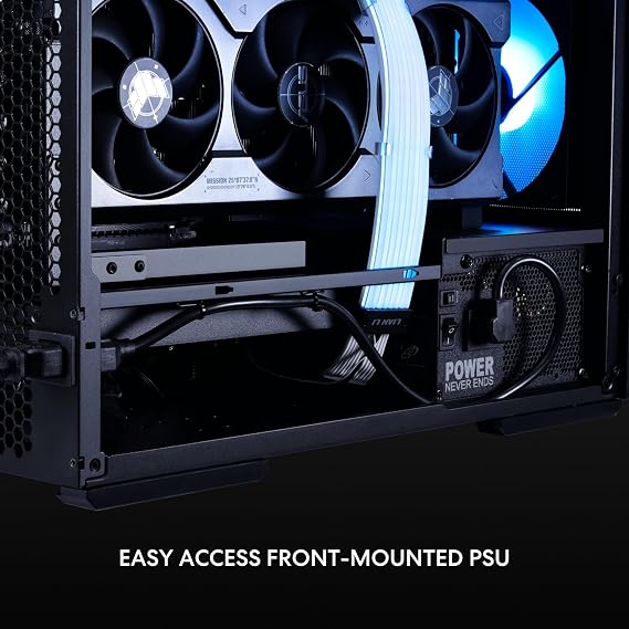LIAN LI LANCOOL 207 Compact ATX RGB Gaming Computer Case, Black