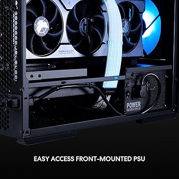 LIAN LI LANCOOL 207 Compact ATX RGB Gaming Computer Case, Black