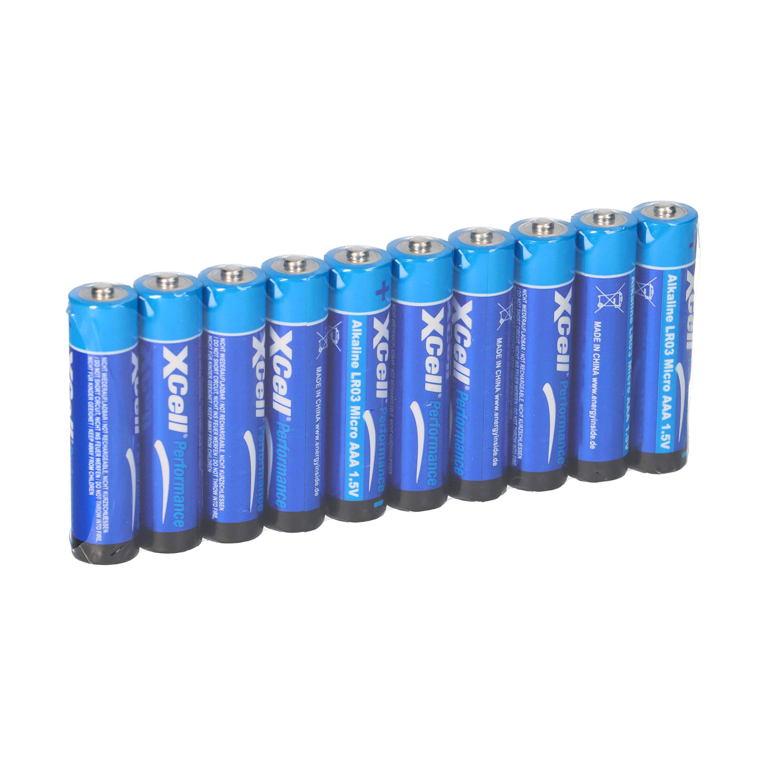 Xcell - Lote de 1000 pilas alcalinas AAA Micro Super Performance (1,5 V)
