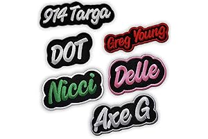 Personalized Patches Embroidered Iron On or Sew On