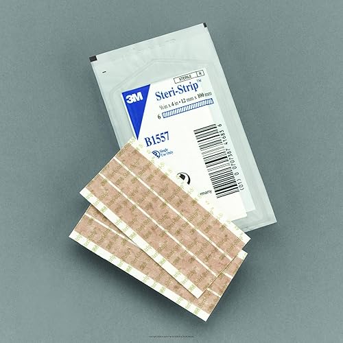3M Steri-Strip Blend Tone Skin Closure-Size 12" x 4" (12 x 100 mm) Packaging 6 Strips  Envelope - UOM  Each 1