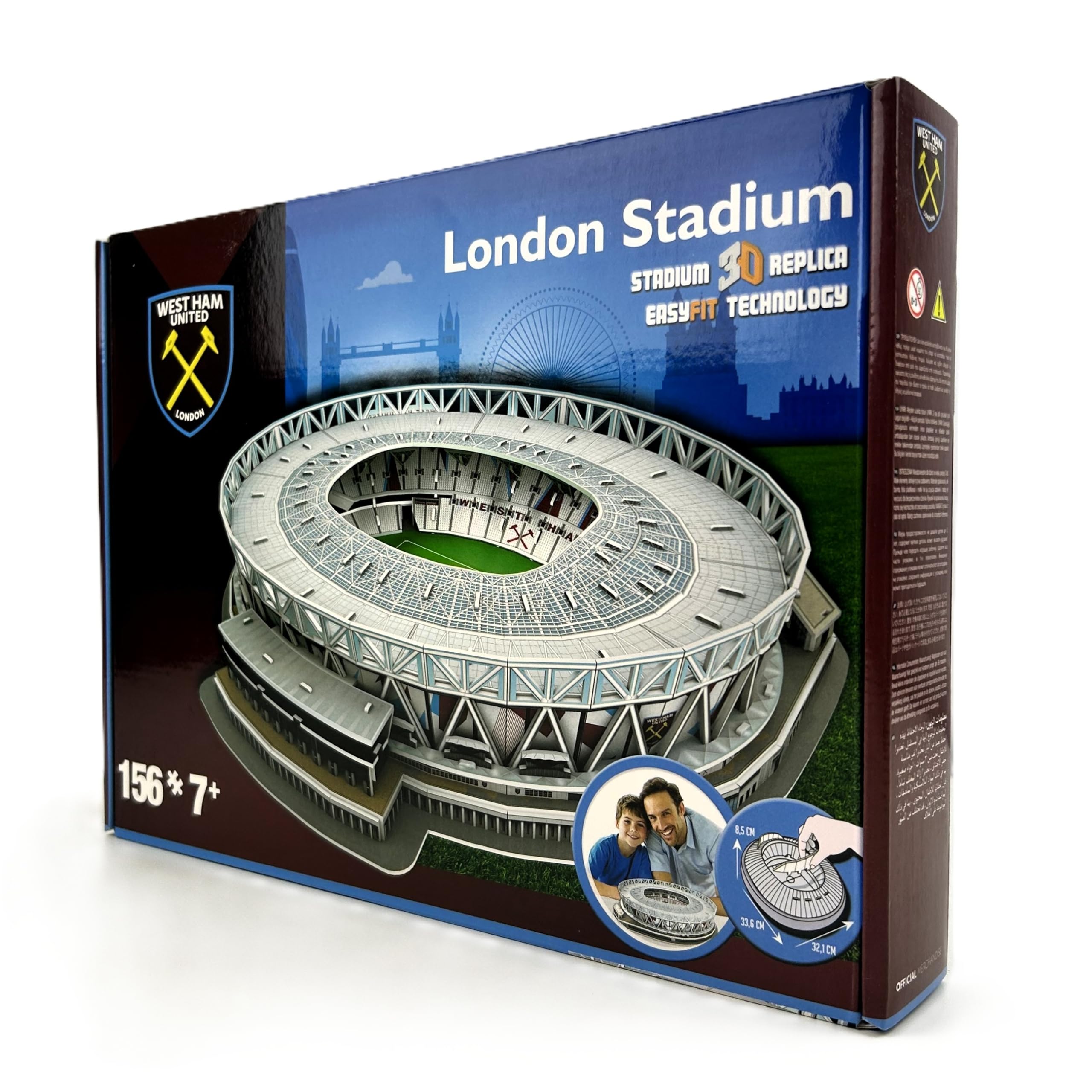 3D Stadium Puzzles - West Ham Utd