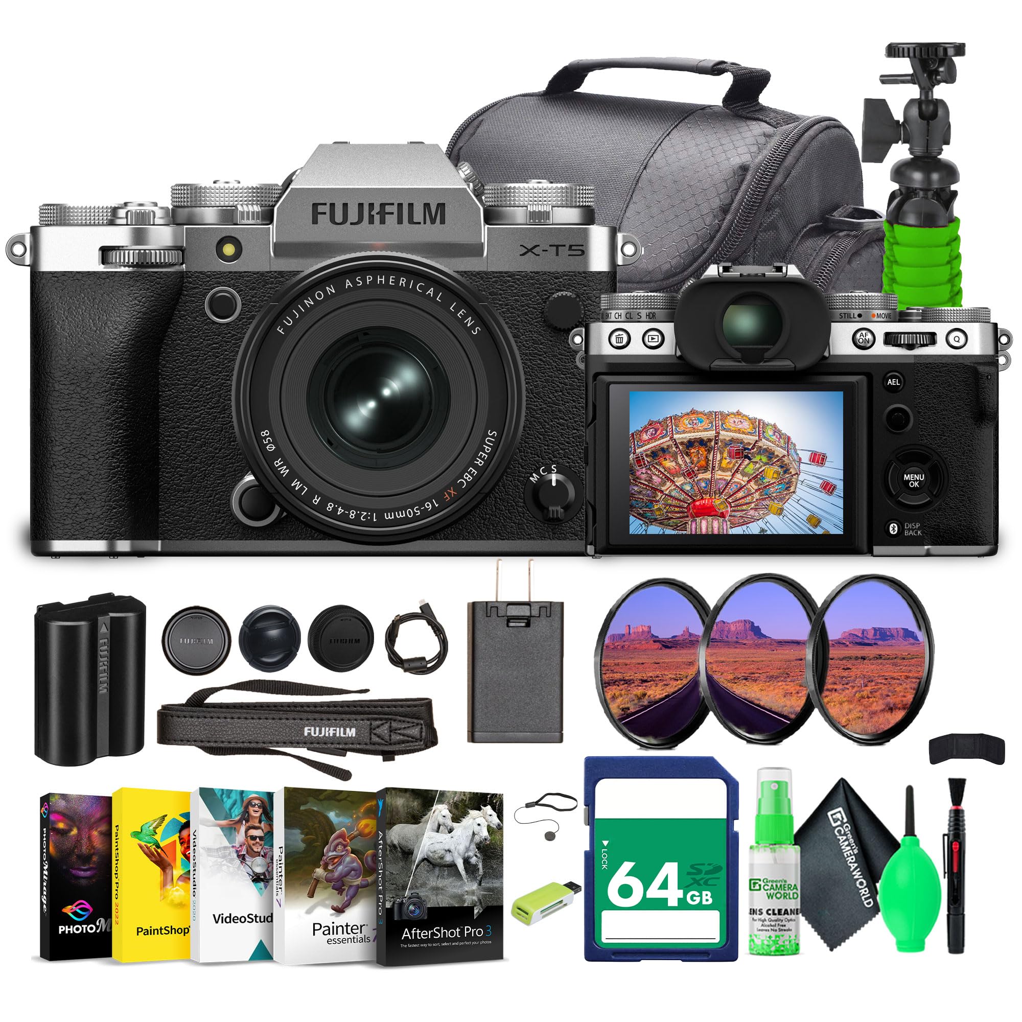 Amazon.com : Fujifilm X-T5 Professional Compact Digital Mirrorless