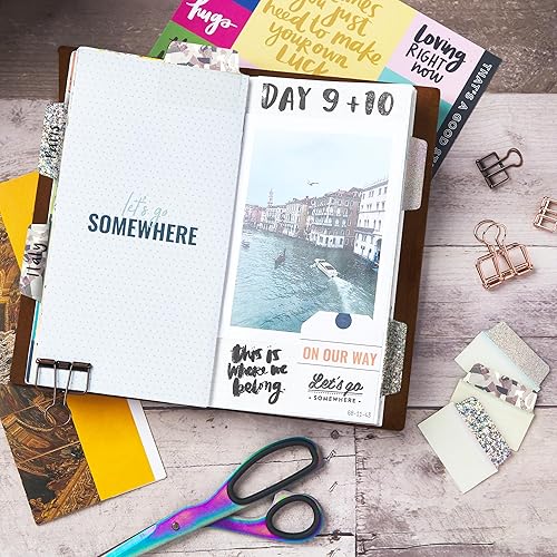 Miniatura 6 de Avery, Multi-Use Ultra Tabs - 2 x 1.5 pulgadas, diseños iridiscentes holográficos, 18 pestañas de páginas reposicionables (74145)