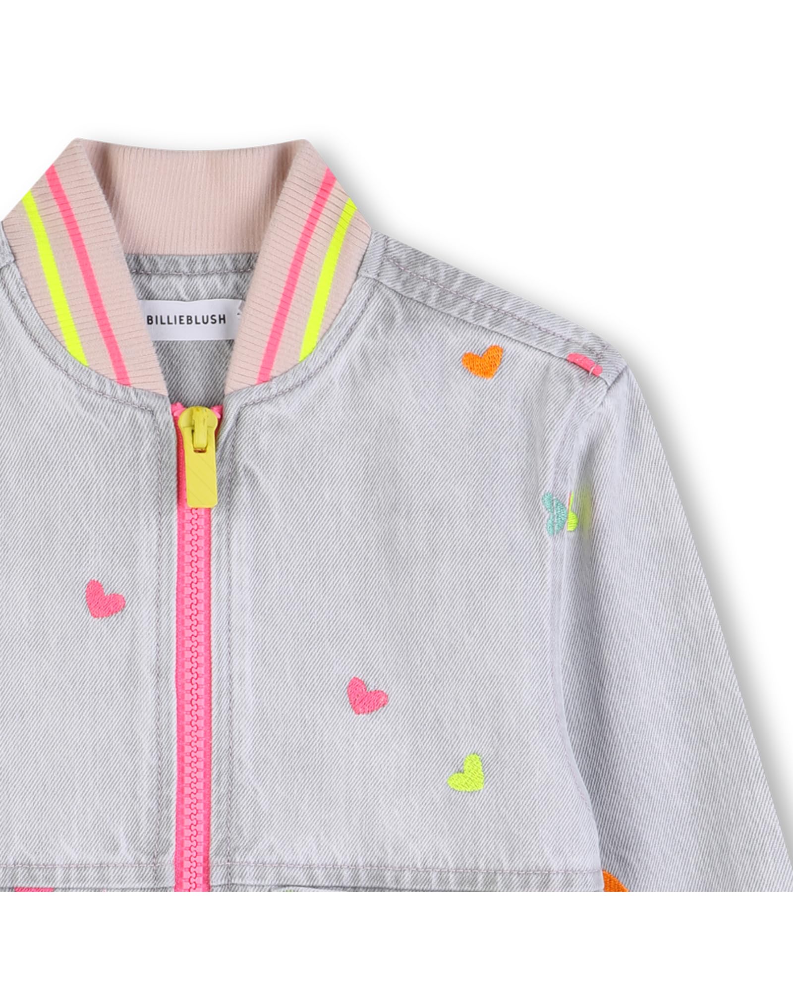 Billieblush Jeansjacke Mädchen Grau 8 Jahre