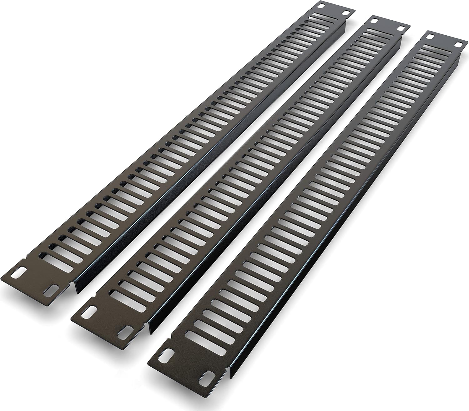 Rackmount Venting Panel 1U (3 Pack) Spacer for IT/AV 19