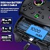 وحدة تحكم BEBONCOOL GAMING Switch لجهاز Nintendo Switch/Switch 2/Lite/OLED Hall Joystick Wireless Switch Pro تدعم نظام التشغيل iOS/Android/Windows ولوحة ألعاب Nintendo Switch مع التحكم في الحركة/التوربو