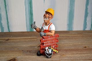 SMI Caricatura in Resina di MESTIERE Muratore H. 17