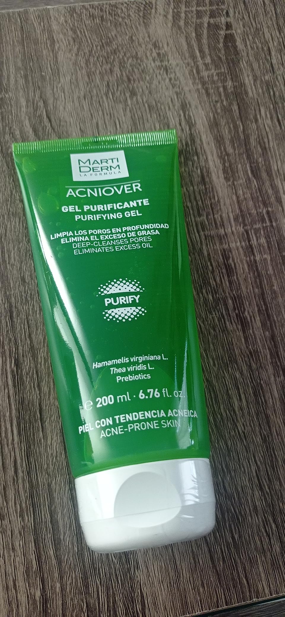 Martiderm Acniover Gel Purificante Piel Grasa Y Acnéica 200 Ml