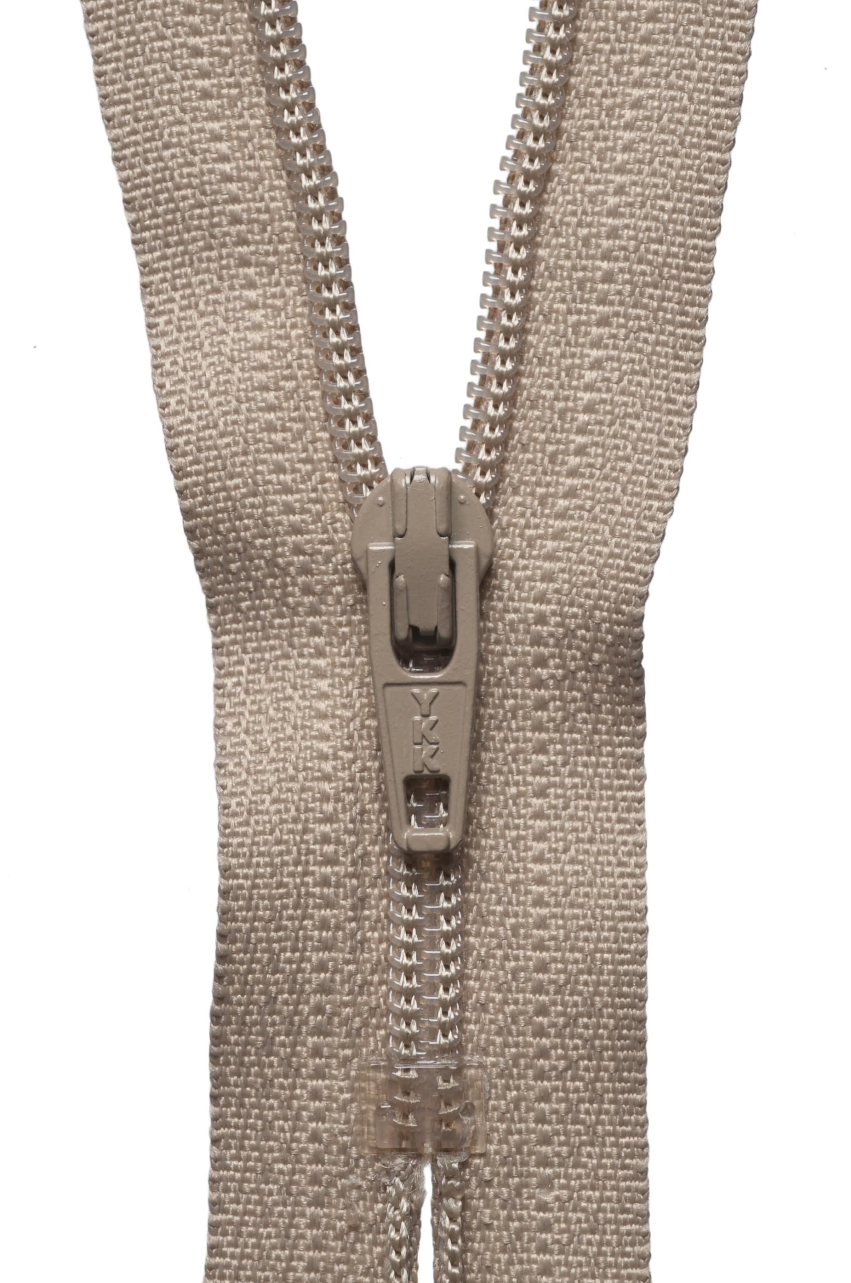 YKK Nylon Dress & Skirt Zip - Fawn (36cm)