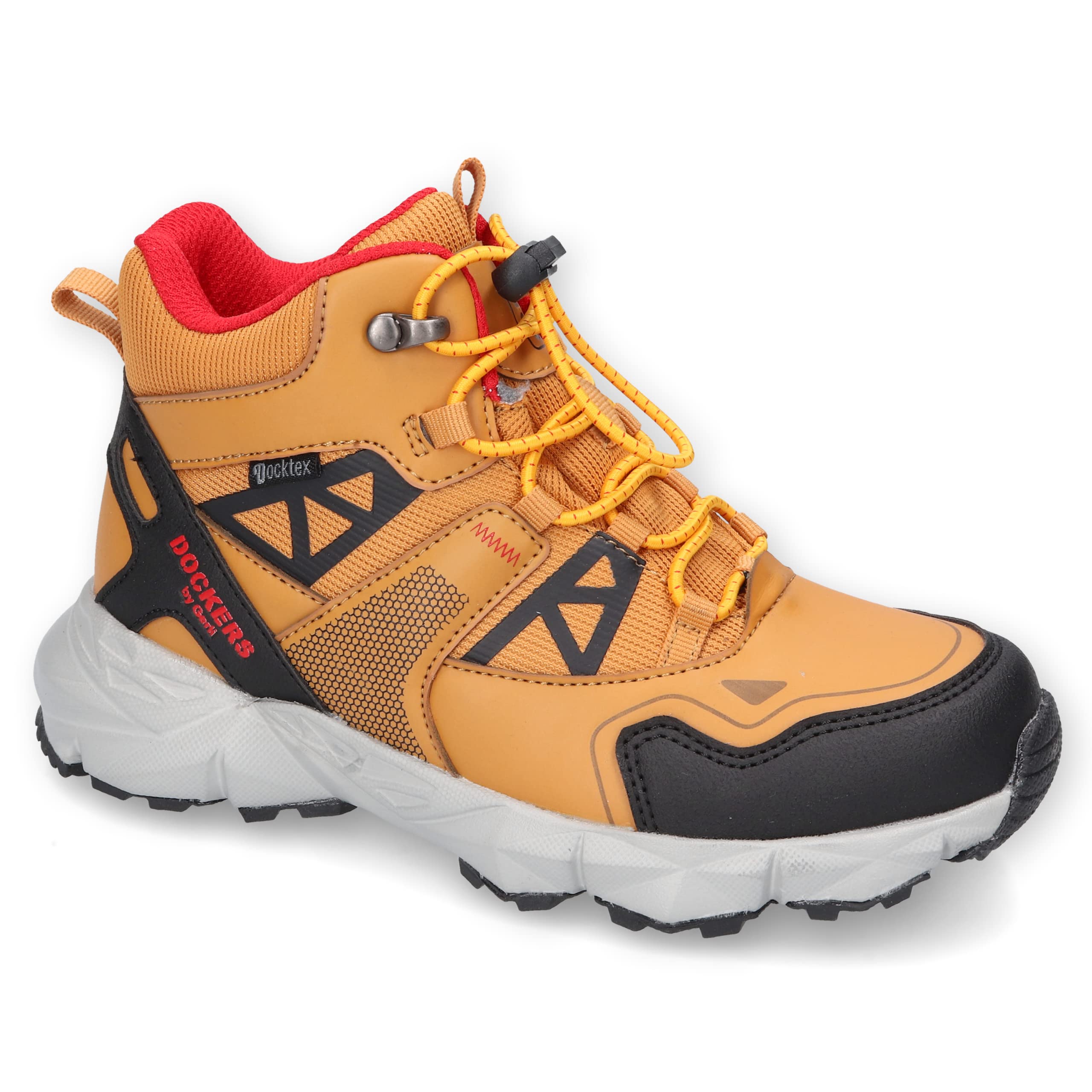 Dockers by Gerli Boy Lace-up Ankle Boot, Kids Boots,Water Repellent,Warm Lining