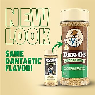 Dan-O's 2 Bottle Seasoning Set, Small Bottles, 2 Pack, Includes Cheesoning and Jalapeño Cheesoning Seasonings, Sugar Free, Zero Calorie, Use this Seasoning Kit in Pasta, Toppings or Sauce