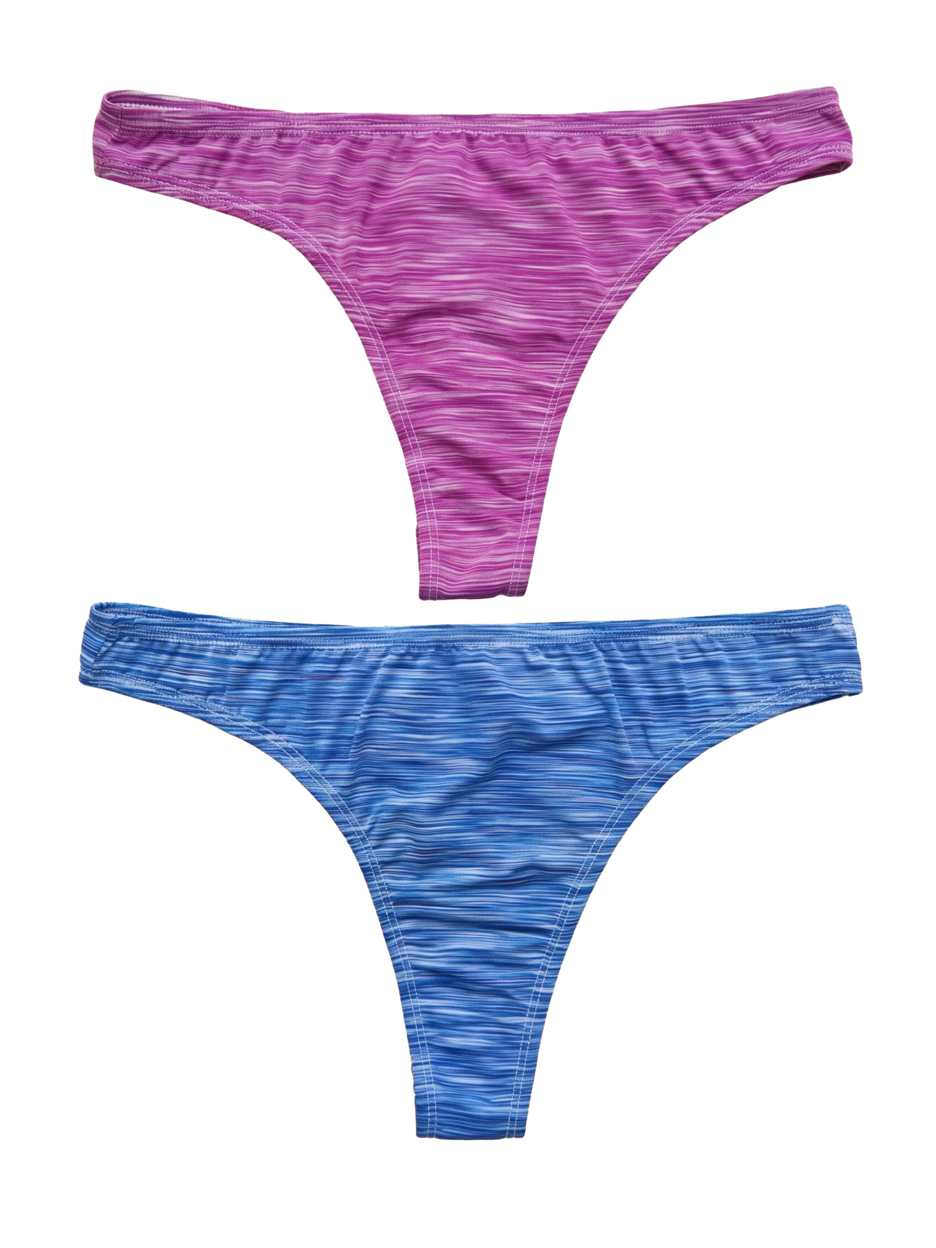 Women Printed Mid Rise Nylon Blend Thong Panty|2022_803P-image-49