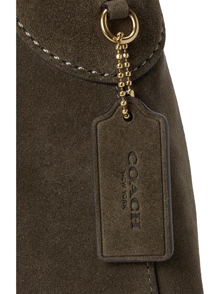 Olive COACH Brooklyn Shoulder Bag 28