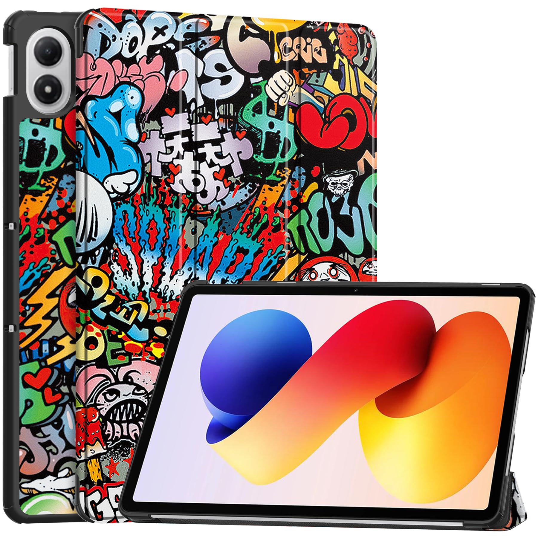 ProElite Case Cover for Redmi Pad 2 Pro 12.1 inch Case, Slim Trifold Flip case Cover for Xiaomi Redmi Pad 2 Pro 12.1 inch Tablet [Auto Sleep Wake Feature], Black — Amazon image 11