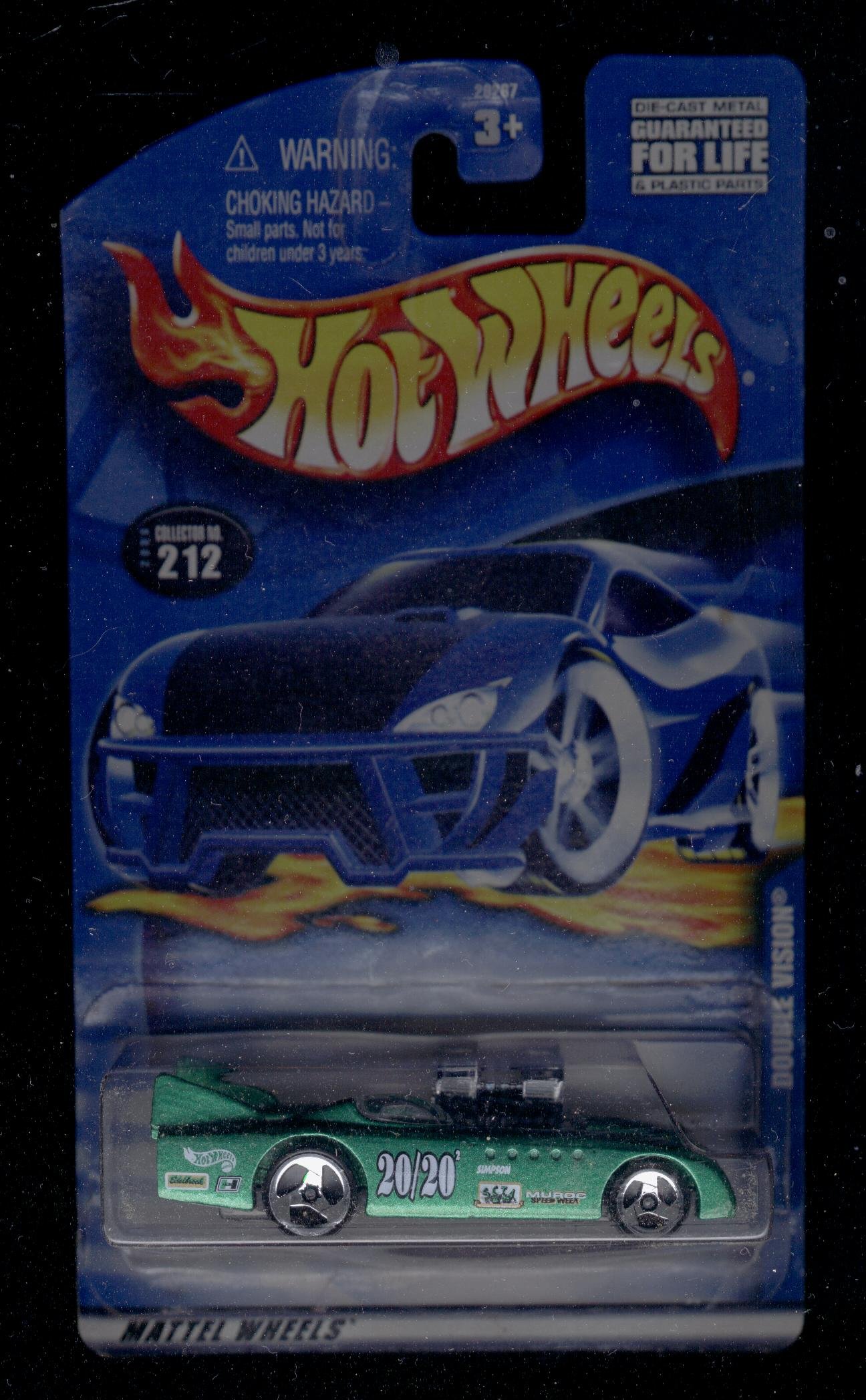 Amazon.com: Hot Wheels 2000-212 Double Vision 1:64 Scale : Toys