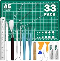 CLOYAN 33pcs Vinyl Weeding Tools Kit - Precision Stainless Steel Craft Tools for Cricut, Scrapbooking, DIY Vinyl Cutting & Lettering