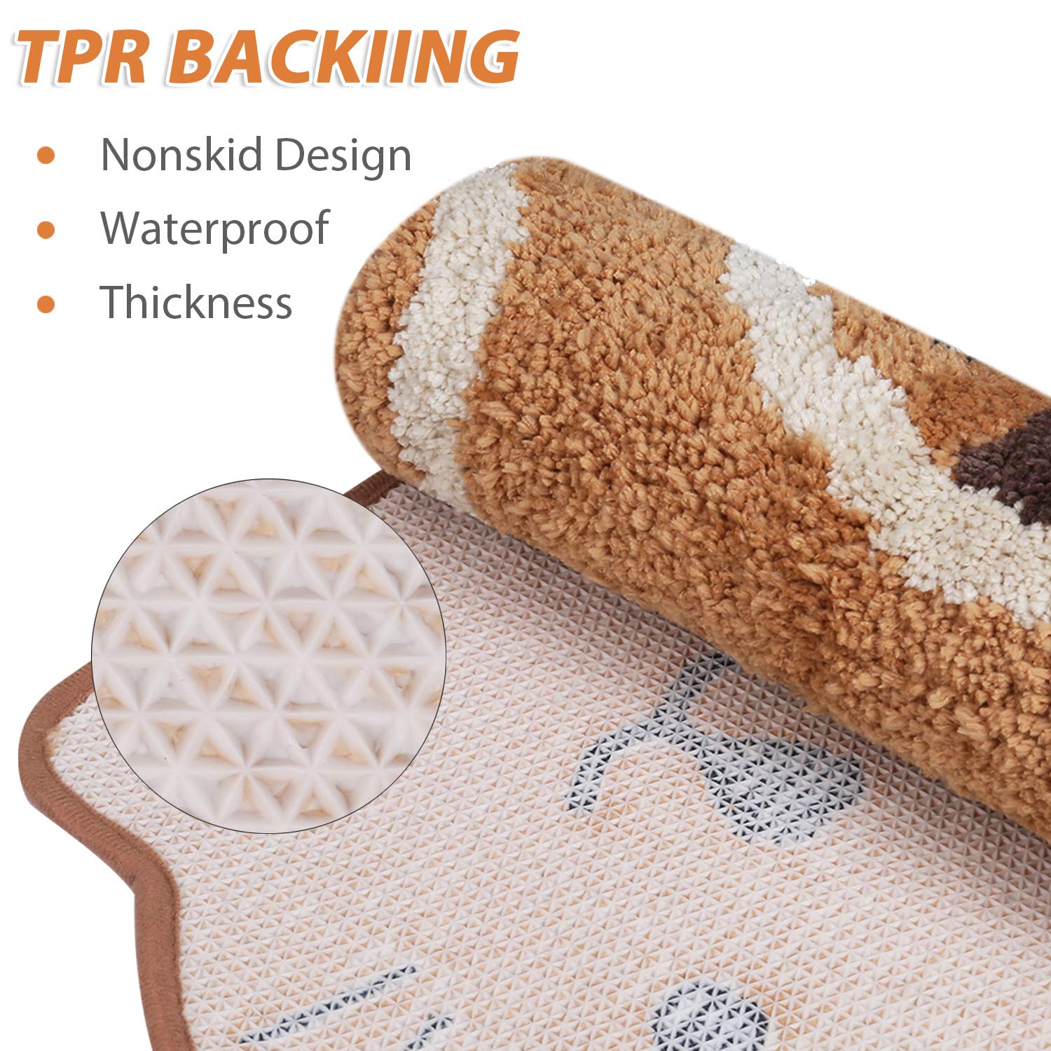 Ankah Douche, Baignoire, Tapis De Bain, Tapis De Salle De Bain