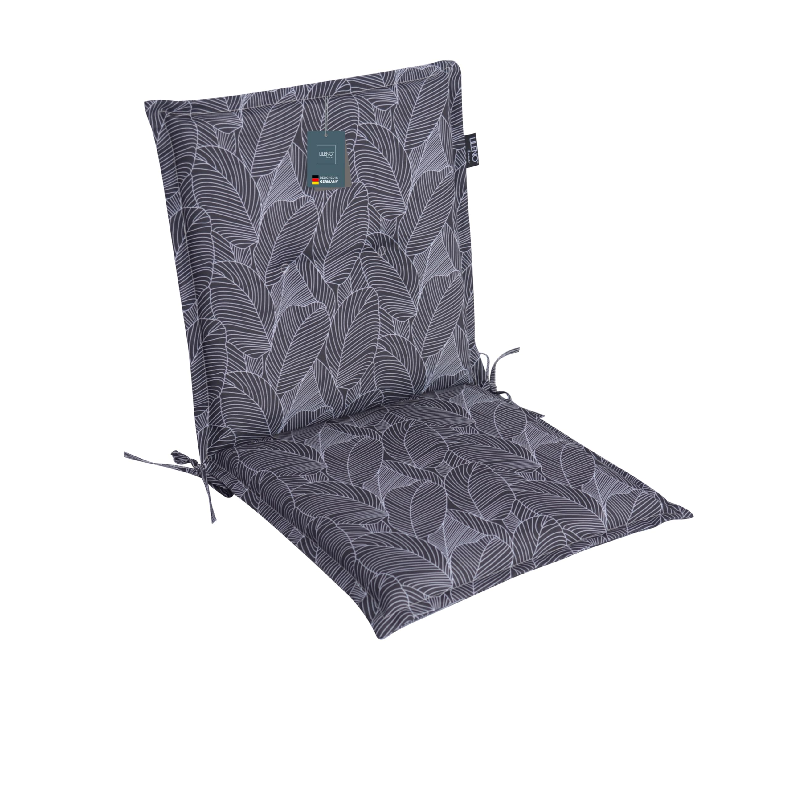 LILENO HOME Garden Chair Cushions [Set of 1 - Low-Back] in Leaves — image 1