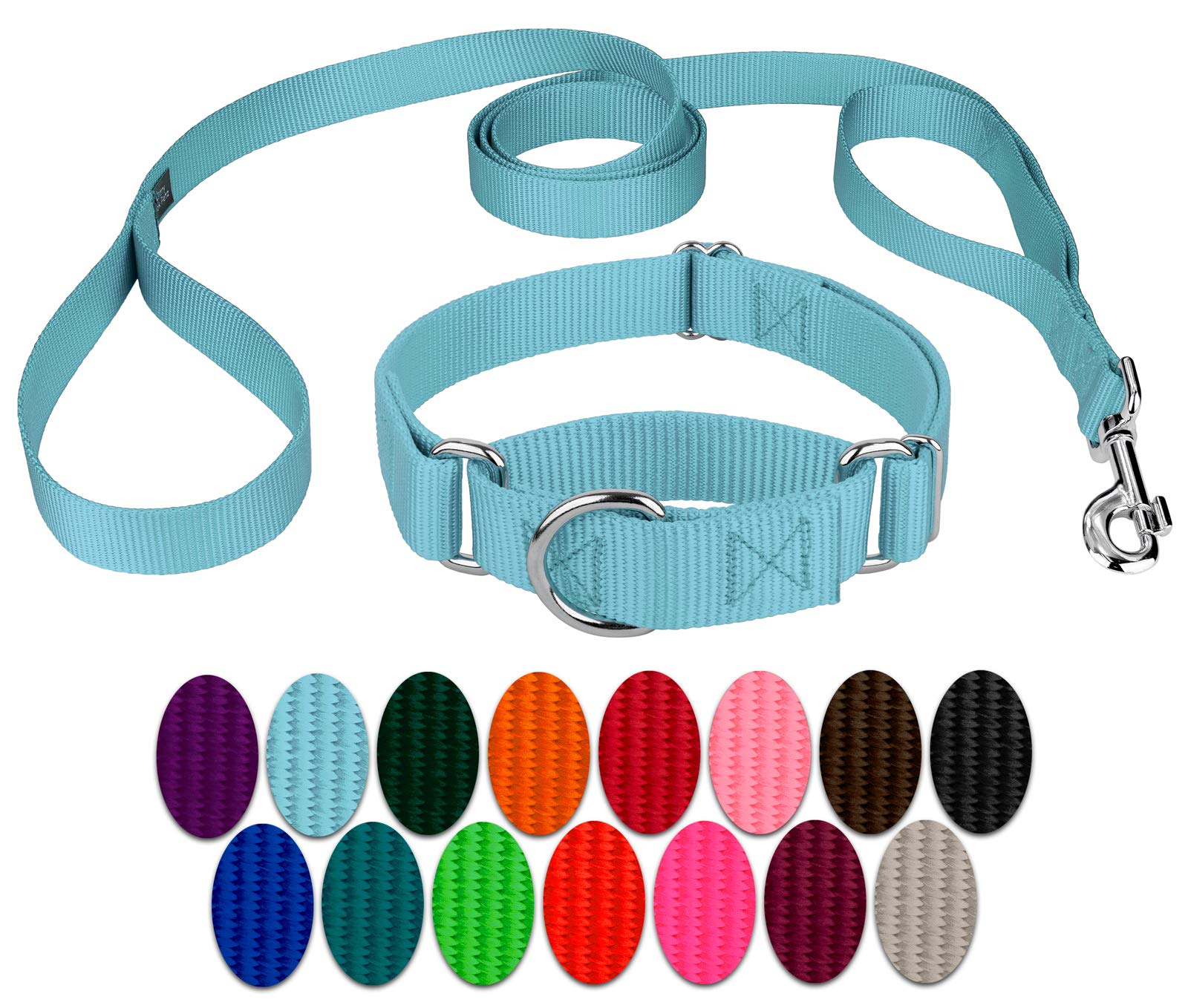 Amazon.com : Country Brook Petz - Ocean Blue Martingale Heavyduty