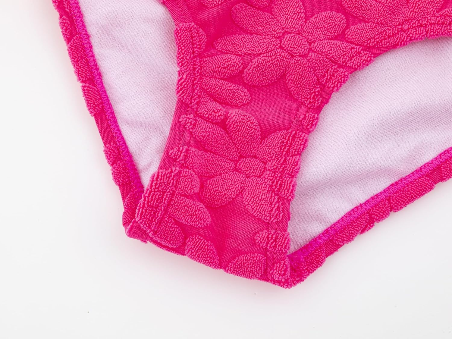 LIZENS Girls One Piece Swimwear Cut Out Floral Print 2-12Years Bow Beach Bathing Swimsuit - Image 5