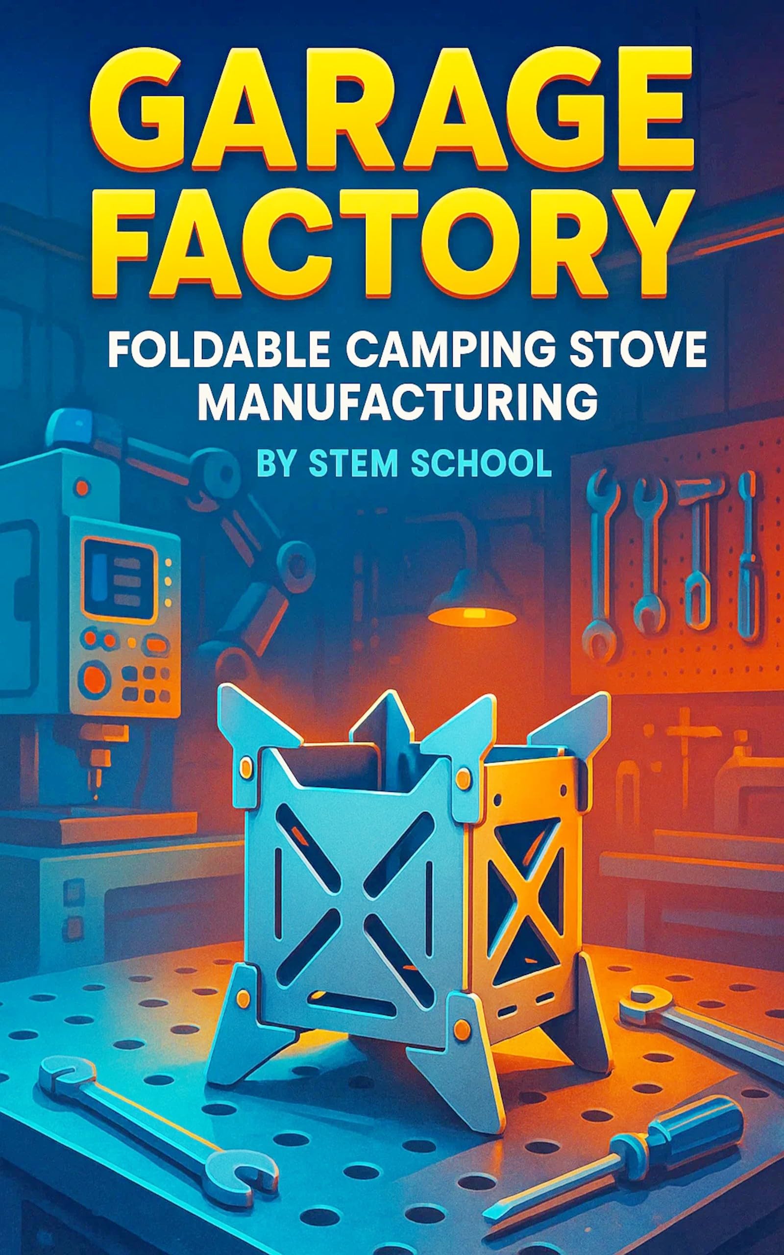 Garage Factory Foldable Camping Stove Manufacturing : Build Compact, Backpack-Friendly Metal Stoves for Outdoor Adventures
