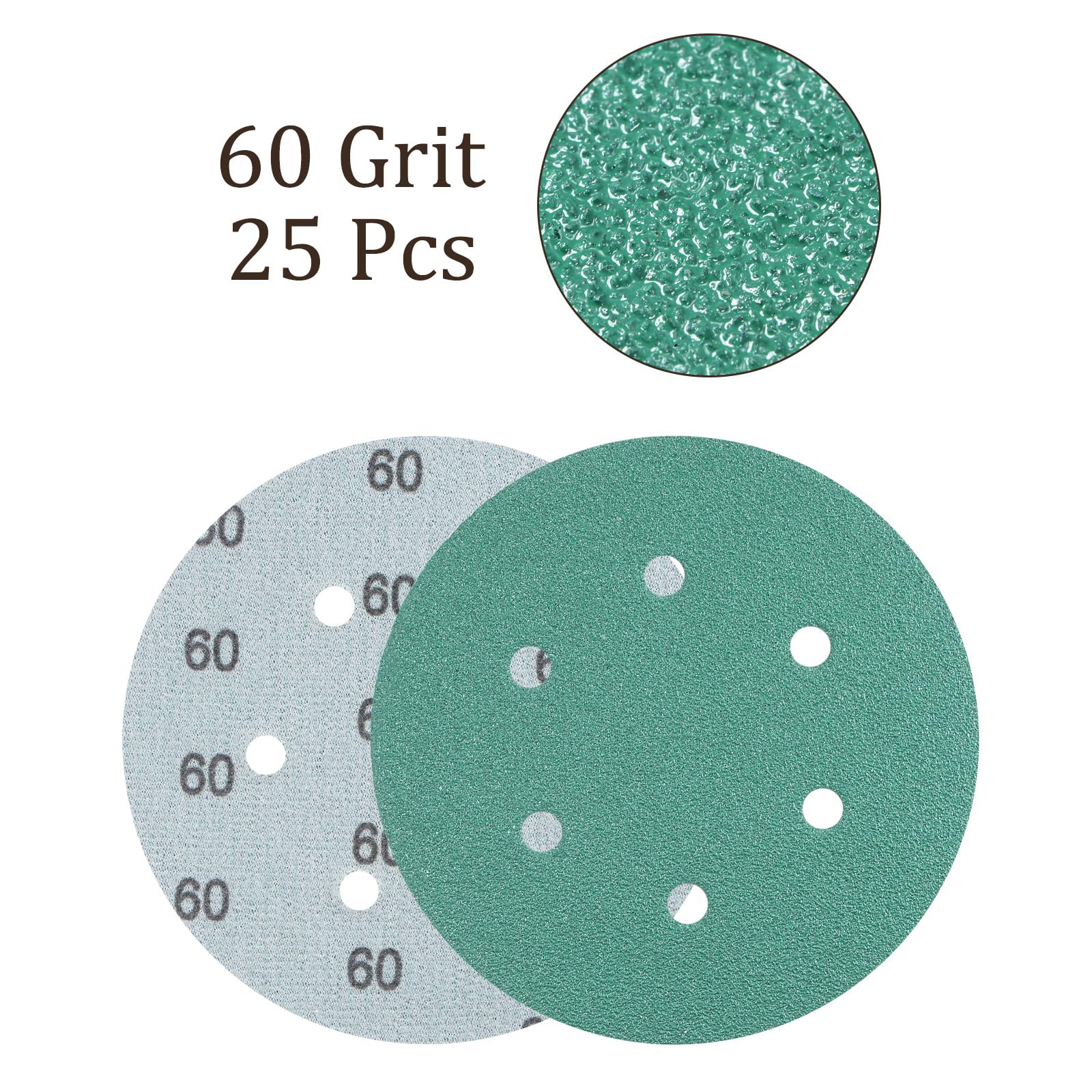 Kozelo 25pcs Green Film Sanding Discs - Image 4