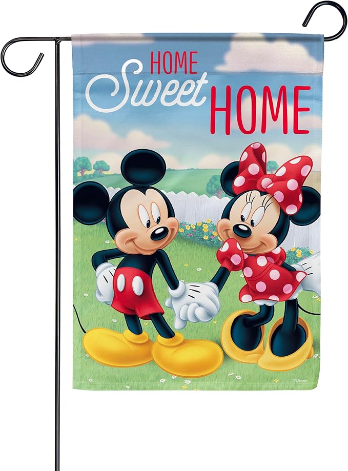 Amazon.com : Backyard Glory Minnie and Mickey Mouse Garden Flag Home ...